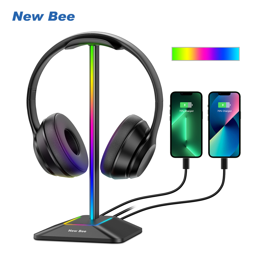 Gaming Headset Rgb - Nouveau Bee Z8 RGB support pour