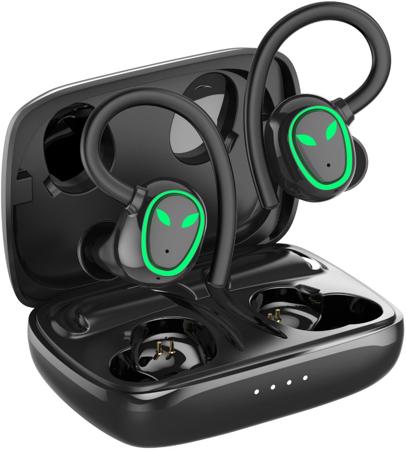 Sports Earphone Hook - Écouteurs Bluetooth sportifs personnalisés, avec crochets