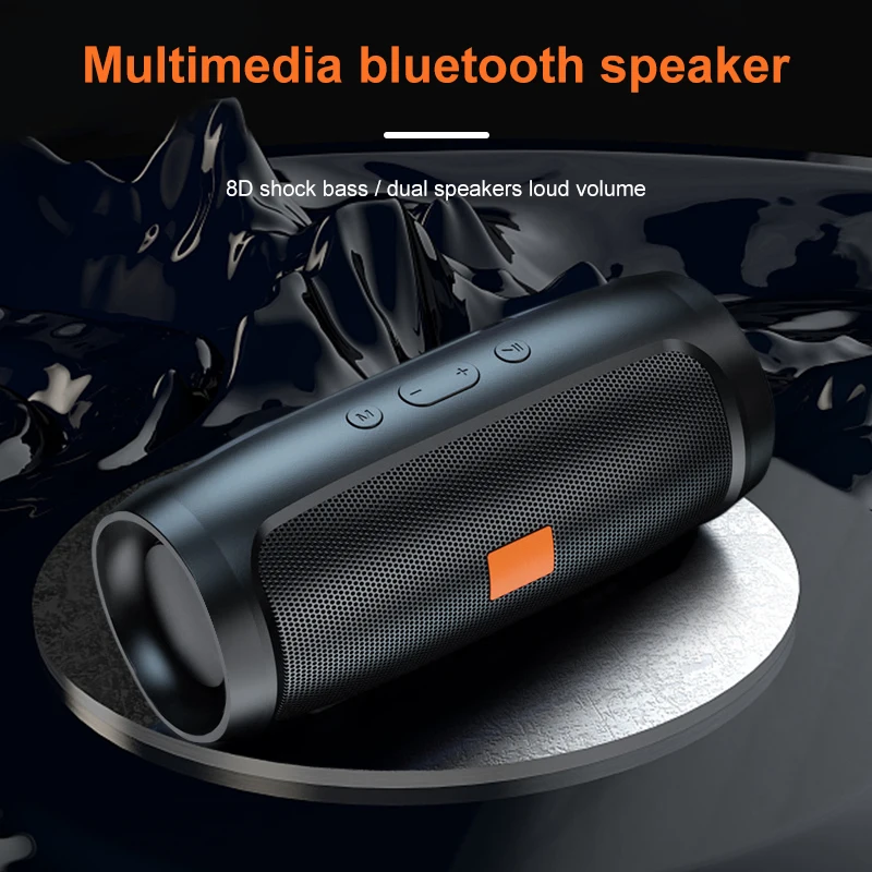 Jbl Speaker Flip 6 - Haut-parleur Bluetooth USB TF pour touristes,