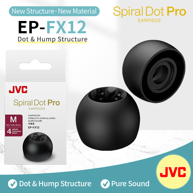 JVC EP FX12 spirale Dot Pro em - In Ear Monitor Iem avis et prix